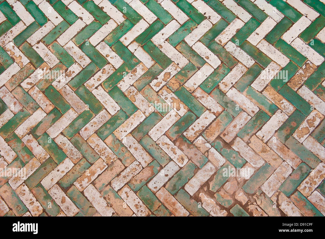 moroccan tile background Stock Photo