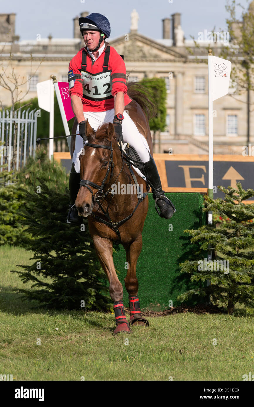 David Doel on Kings Cross Houghton International Horse Trials 2013