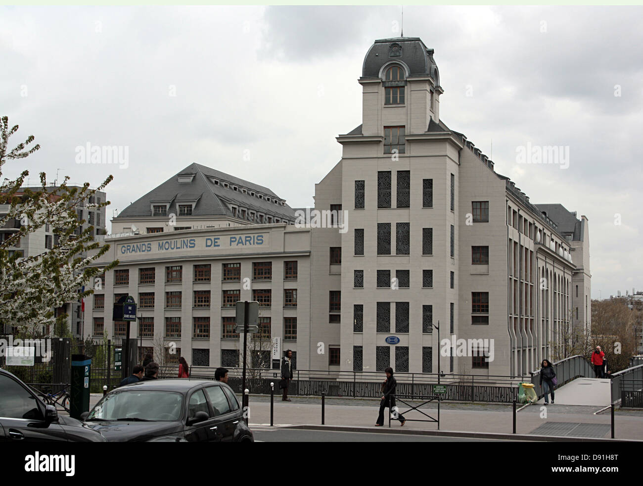 Grands Moulins de Paris, now part of Université Paris VII DenisDiderot Stock Photo Alamy