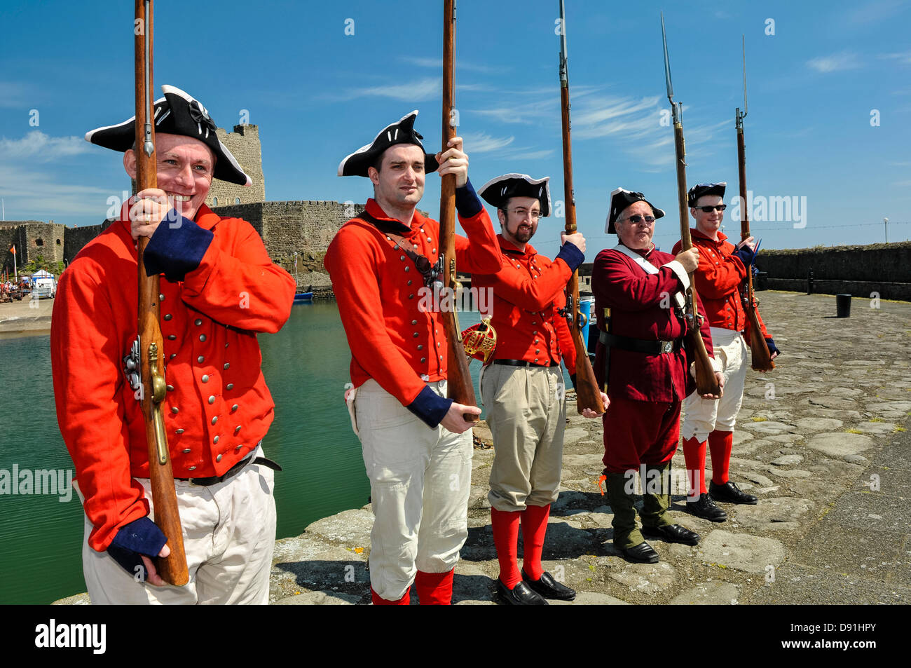 Army red coats ireland hi res stock photography and images Alamy