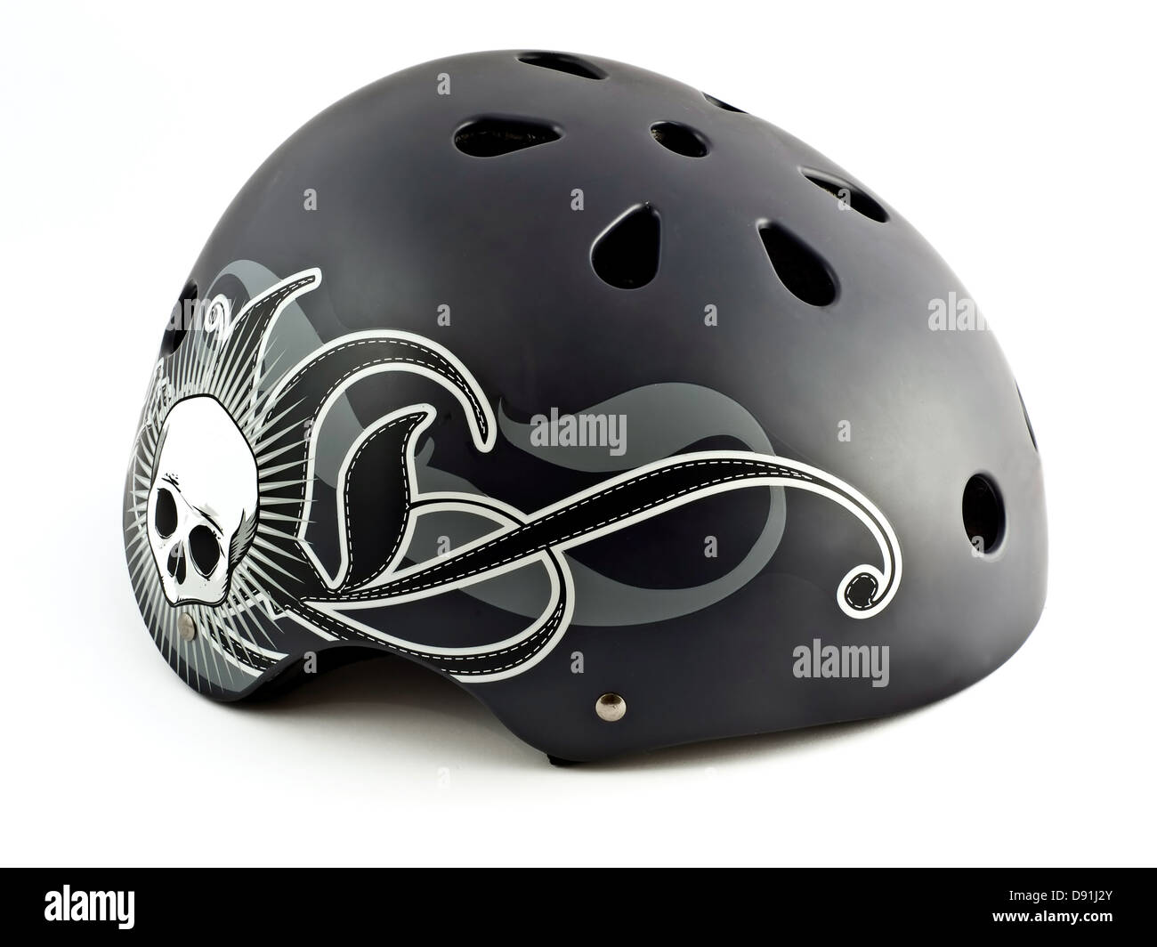 Bmx bike helmet Cut Out Stock Images & Pictures - Alamy