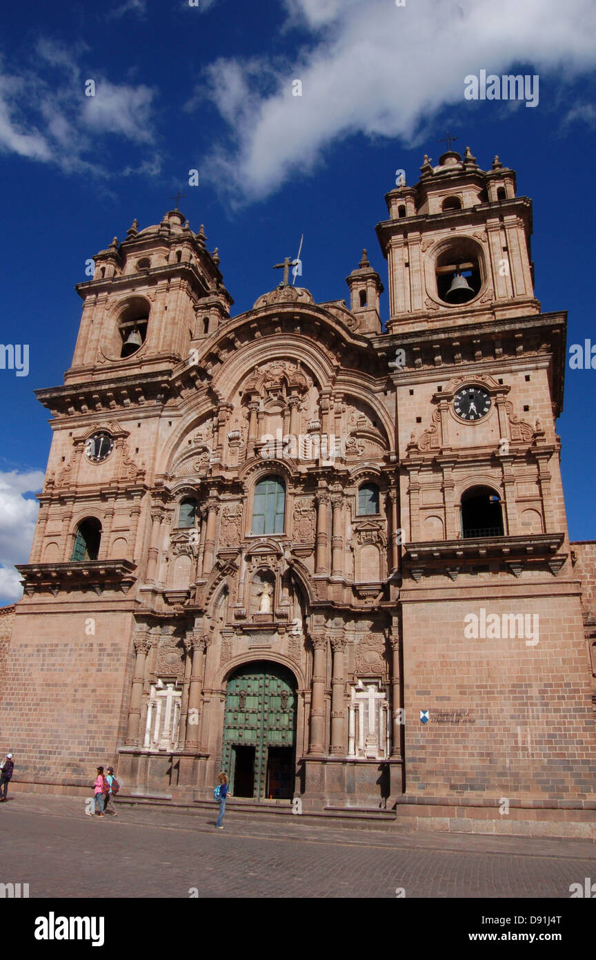 Iglesia de la Compañía de Jesús, Cusco , Peru Stock Photo