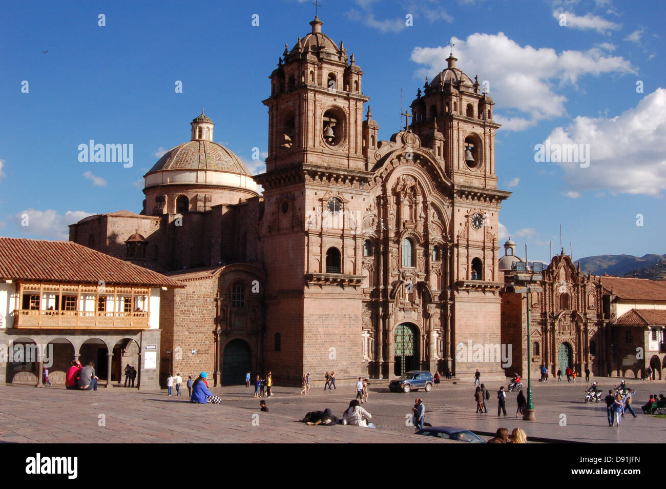 Iglesia de la Compañía de Jesús, Cusco , Peru Stock Photo