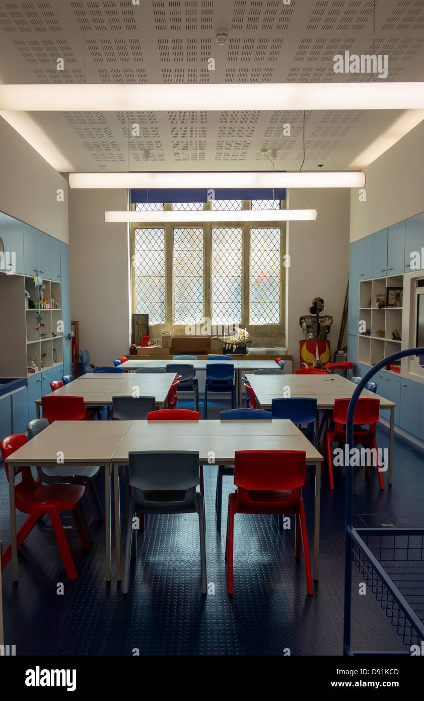 Education classroom Maidstone Museum Kent England Stock Photo Alamy