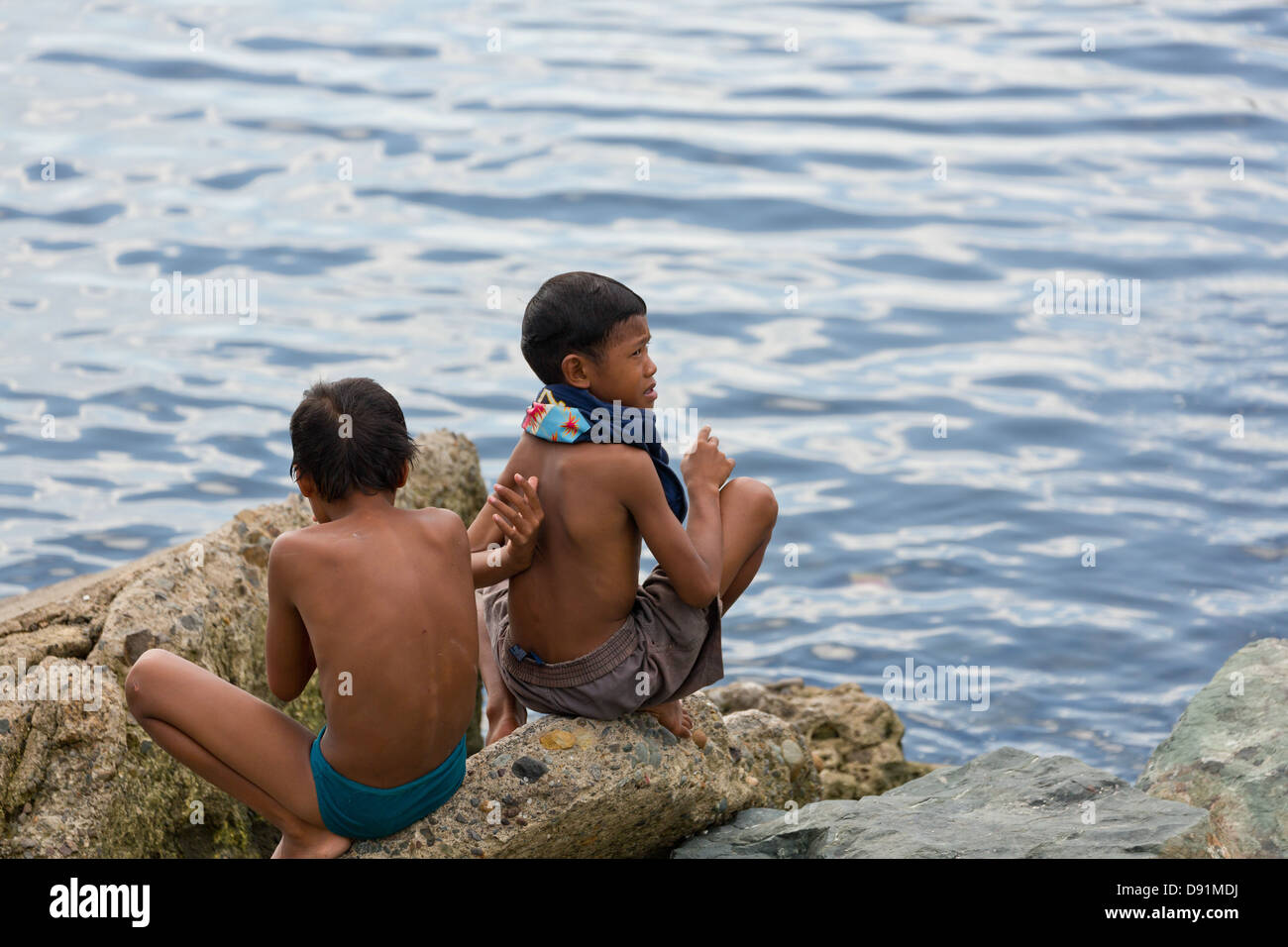 Bathing Local Boys High Resolution Stock Photography and Images - Alamy
