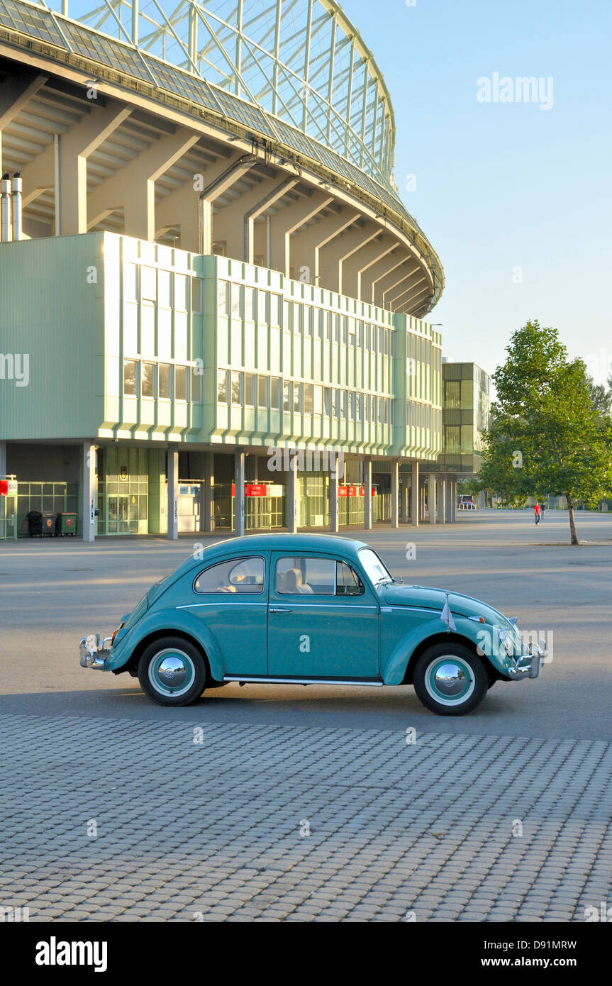 Volkswagen Beetle Meeting in Vienna's Prater Stock Photo Alamy