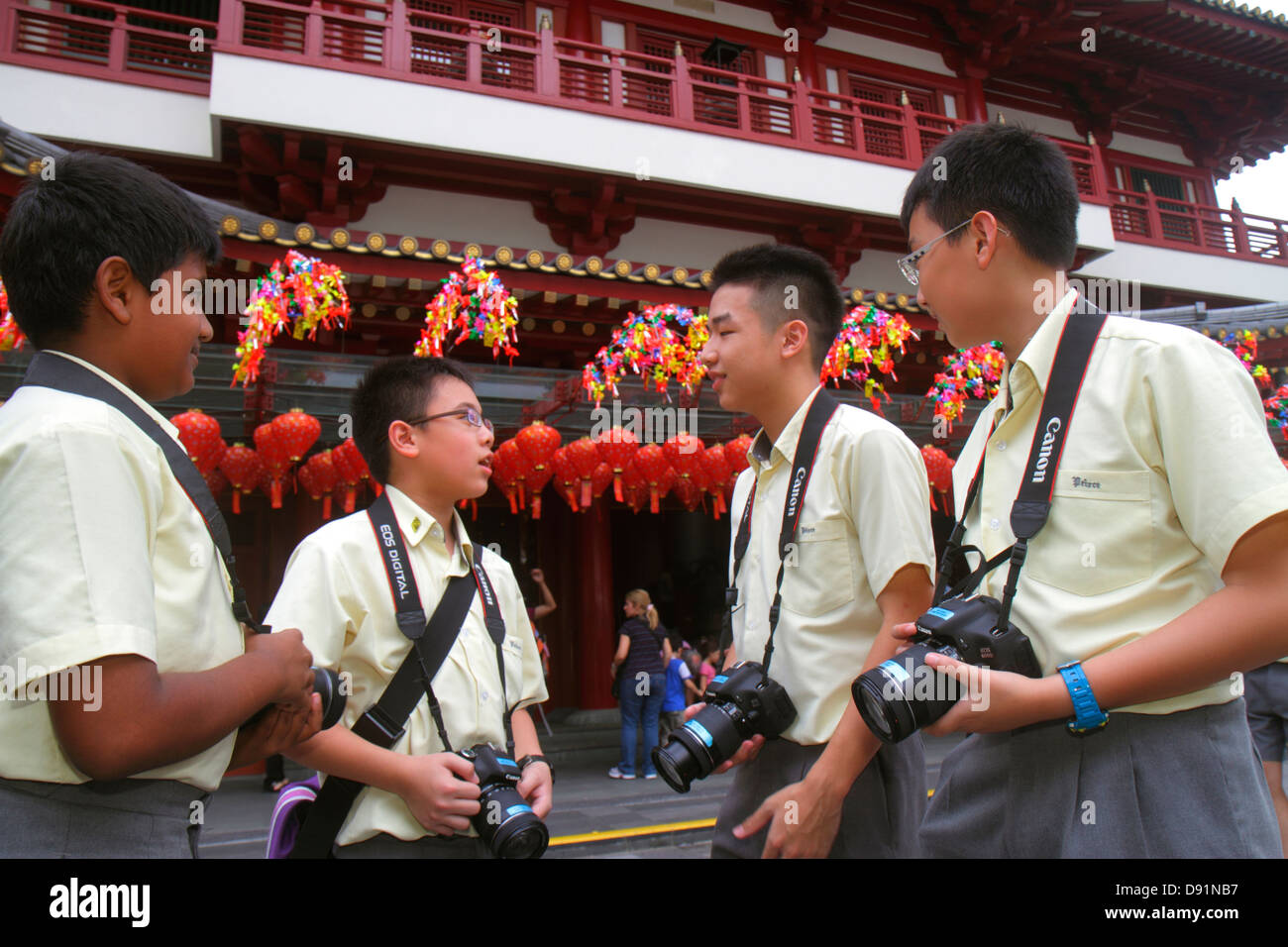 Singapore child school hi-res stock photography and images - Alamy