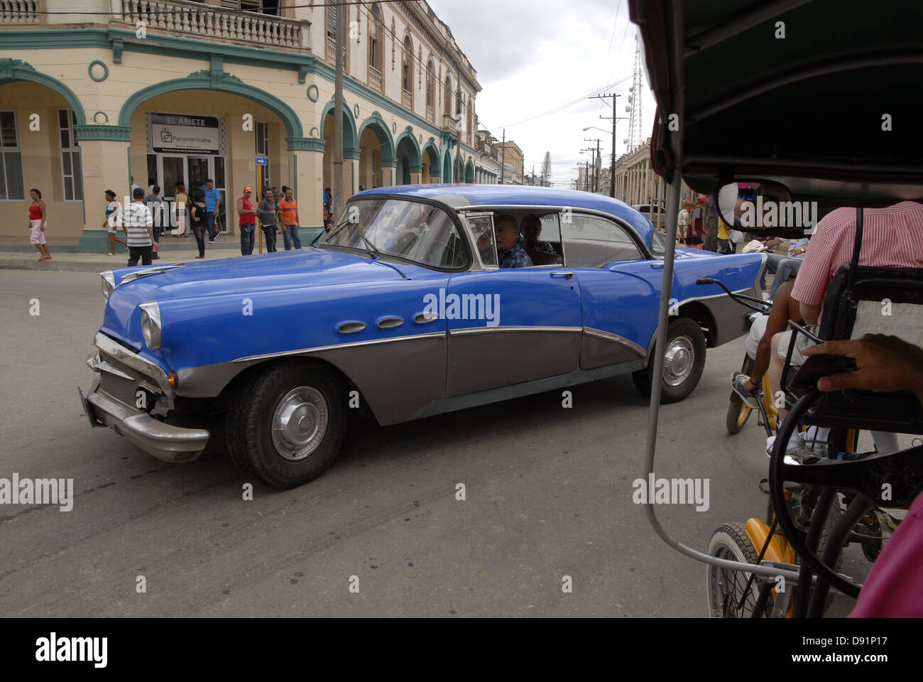 A classic car in Ciego de Avila, Cuba Stock Photo Alamy