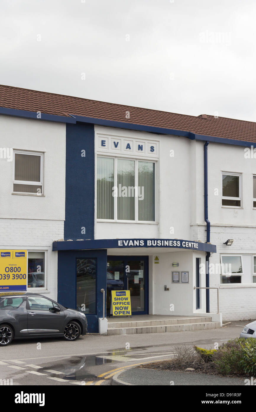 Evans Business Centre , Bolton. Part of the Evans EasySpace chain of 54