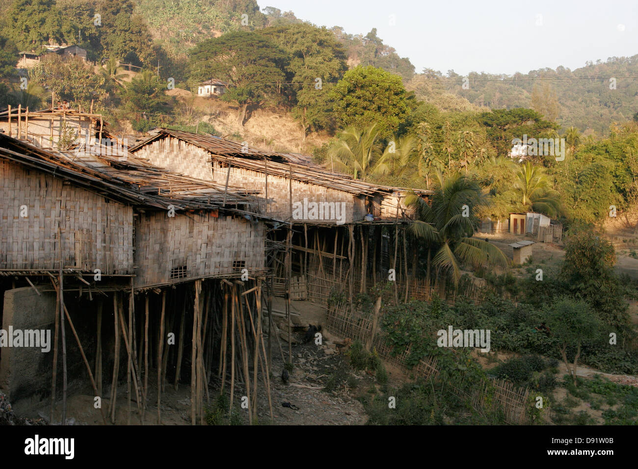 Bamboo House Bangladesh High Resolution Stock Photography and Images