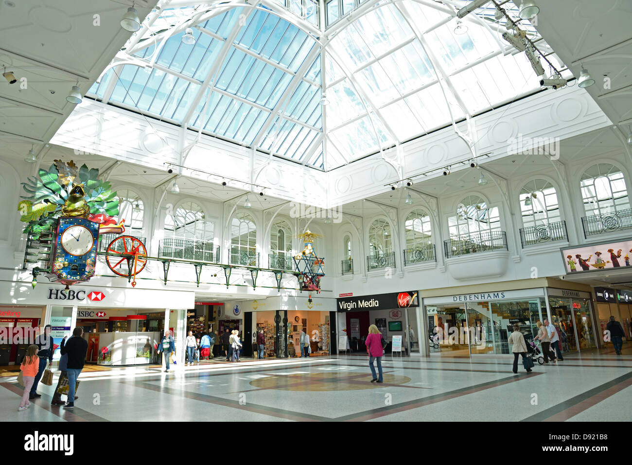 Sherwood Square, Telford Shopping Centre, Telford, Shropshire, England