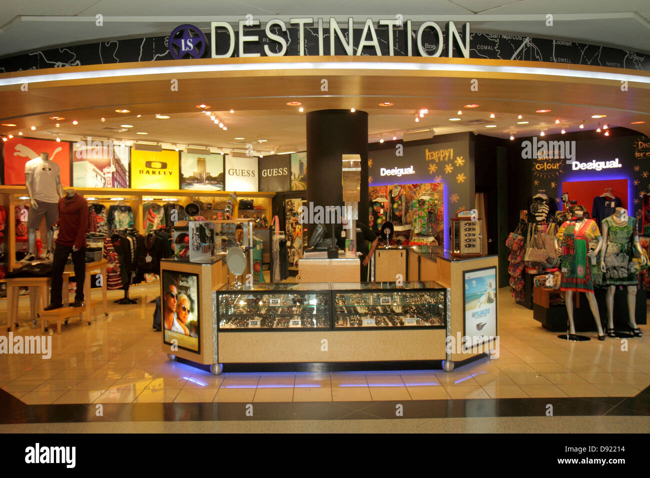 Texas Houston George Bush Intercontinental Airport Iah Concourse