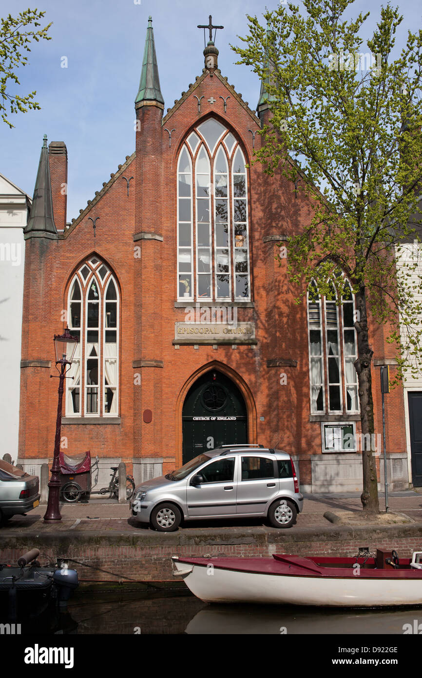 Christ Church (Church of England, Episcopal Church) in Amsterdam City Centre, Holland. Stock Photo