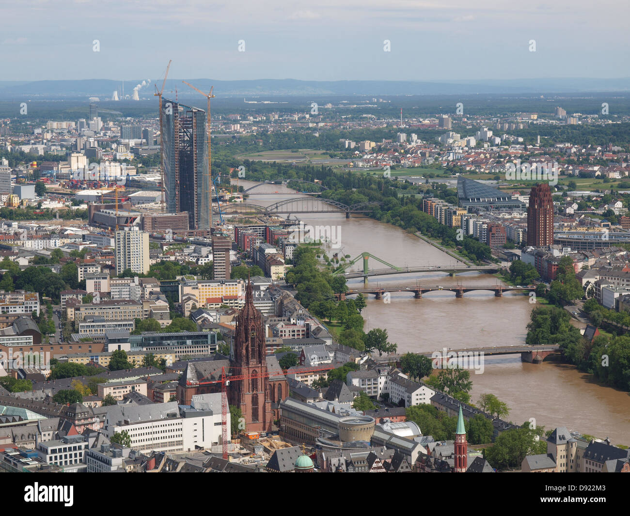 City of Frankfurt am Main in Germany Stock Photo Alamy