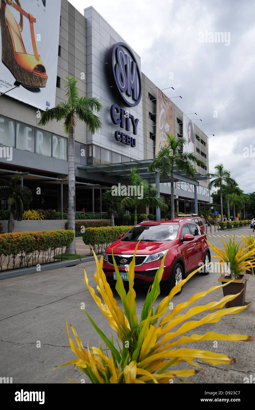 SM Mall Cebu City Philippines Stock Photo