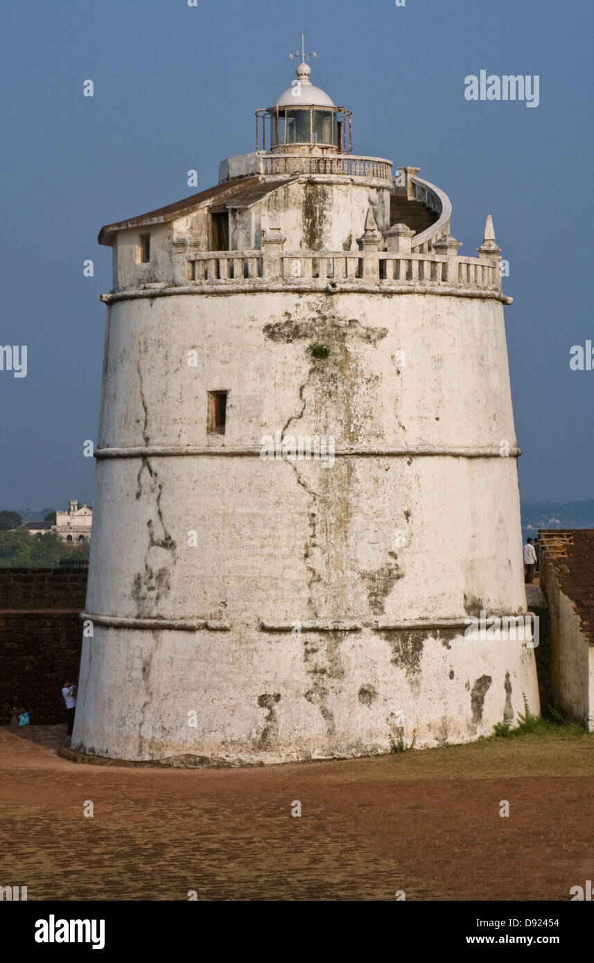 Architecture Asia Building Fort Aguada Goa India Lighthouse Travel Hi ...