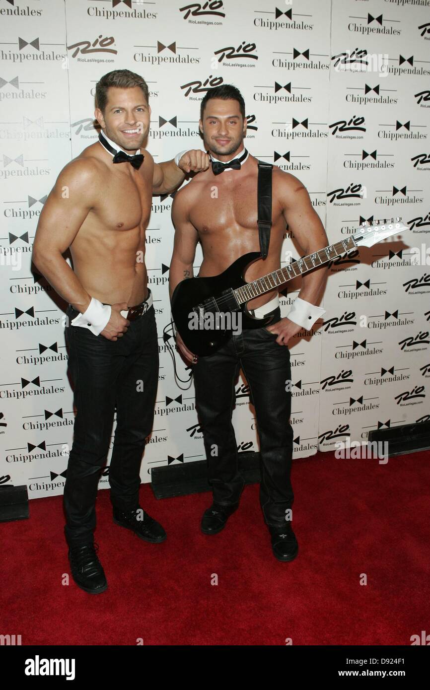 Las Vegas, USA. Jaymes Vaughan, James Davis at arrivals for Ian Ziering ...