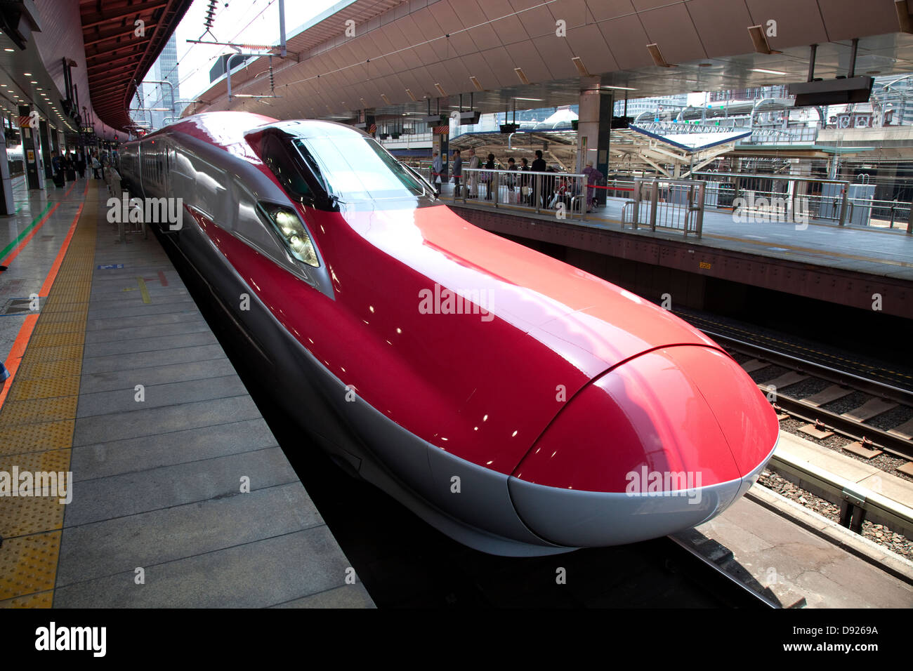 Akita bullet train at Tokyo Station, Tokyo, Japan Stock Photo Alamy