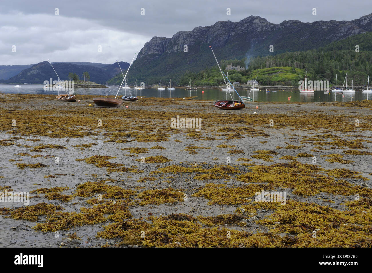 Plockton, West Coast, Southern Highlands, Scotland, Great Britain Stock Photo