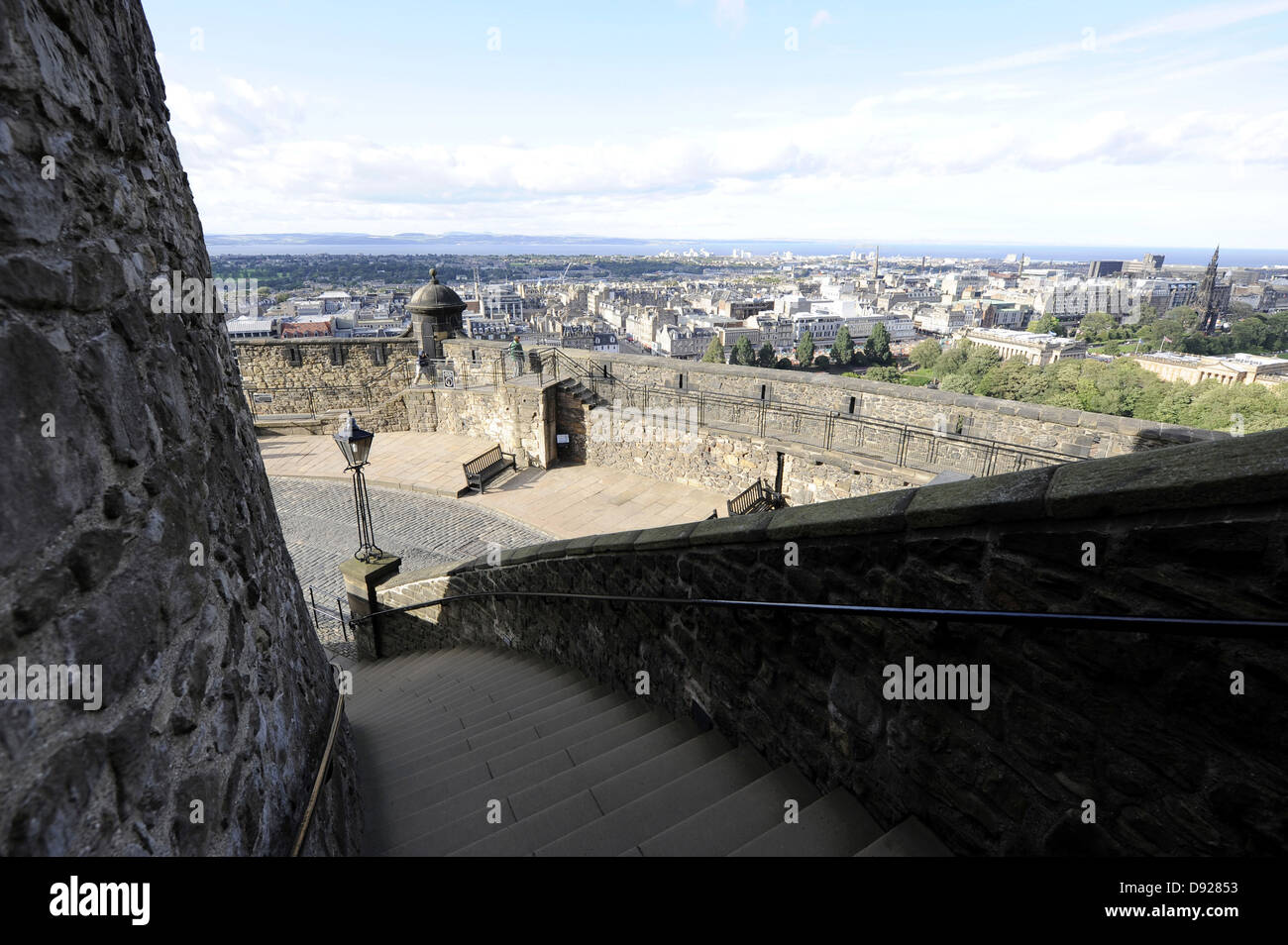 Edinburgh Castle, Edinburgh, Scotland, Great Britain Stock Photo