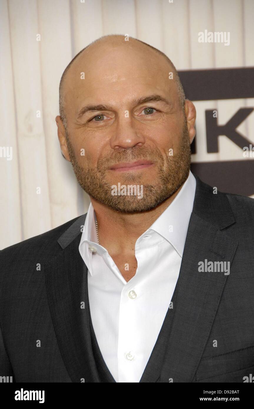 Randy Couture at arrivals for SPIKE TV's Guys Choice 2013, Sony Pictures Studio, Culver City, CA June 8, 2013. Photo By: Michael Germana/Everett Collection Stock Photo