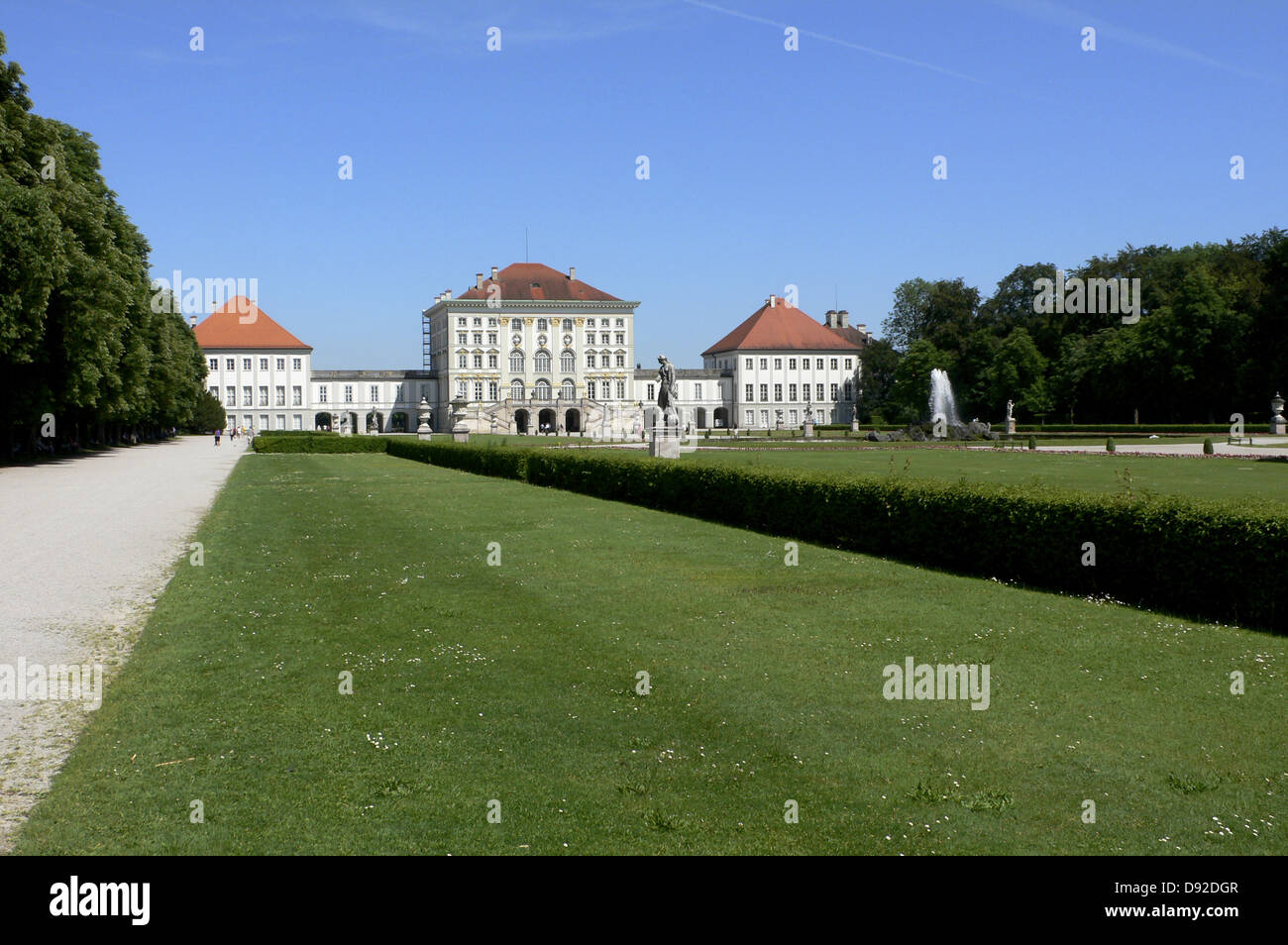 Nymphenburg Palace, Munich, Bavaria, Germany, 2011 Stock Photo