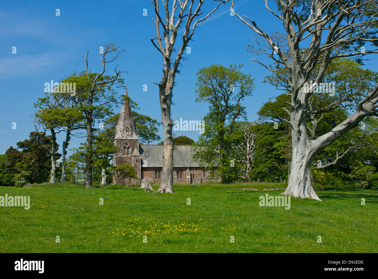 Ponsonby Church, Calder Bridge, West Cumbria, England UK Stock Photo