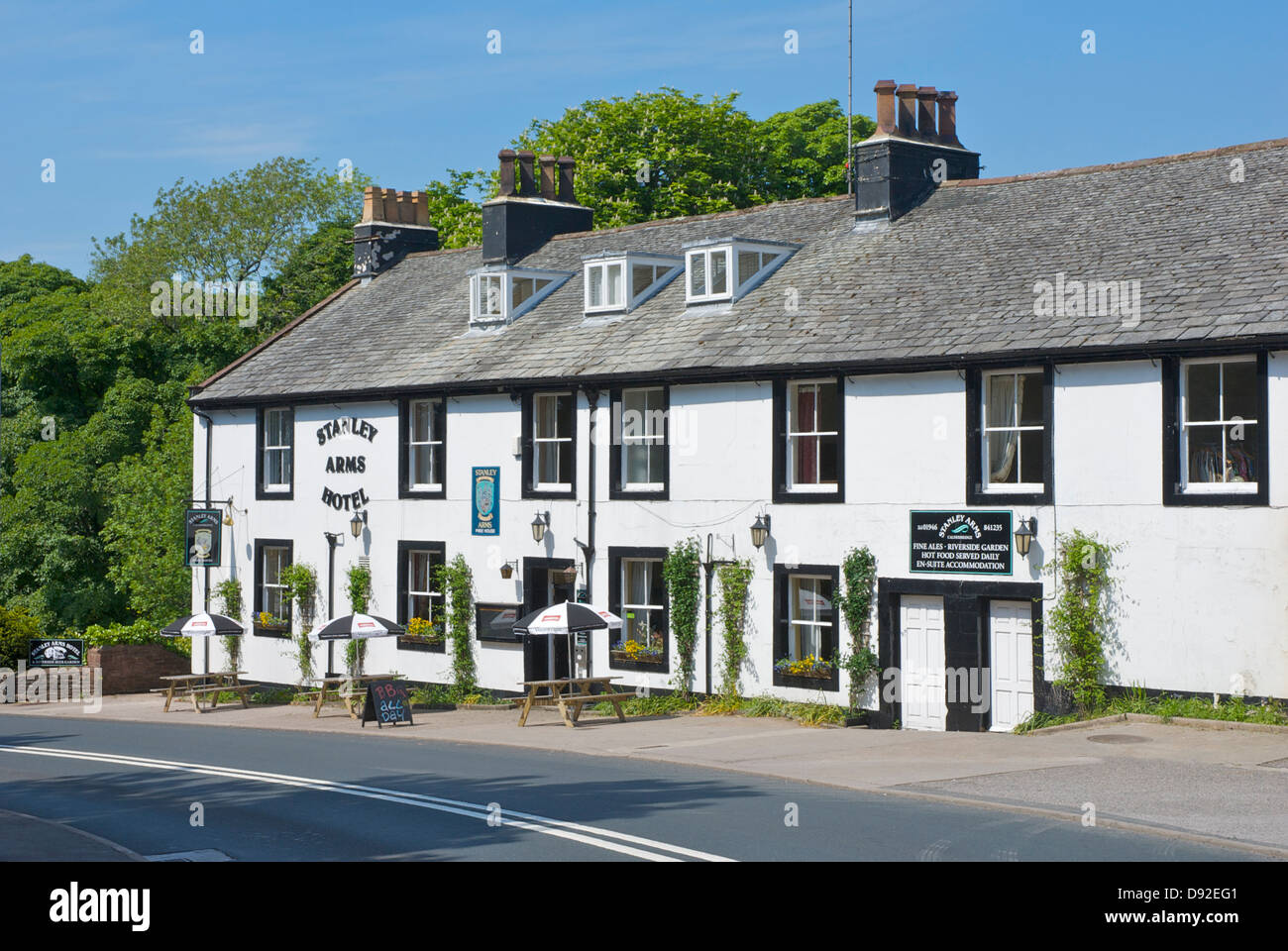 The Stanley arms in the village of Calder Bridge, West Cumbria, England