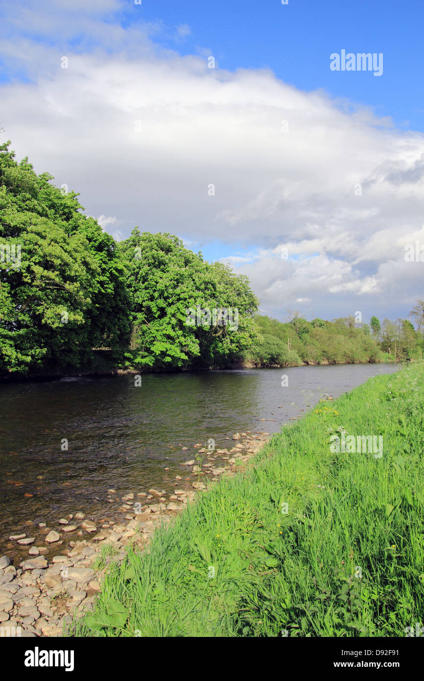 River Annan, Annandale, Dumfries and Galoway, Scotland, UK Stock Photo