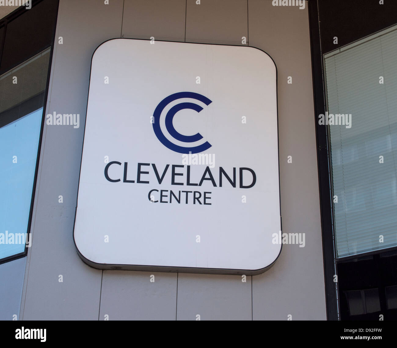 Cleveland centre shopping centre middlesbrough hires stock photography