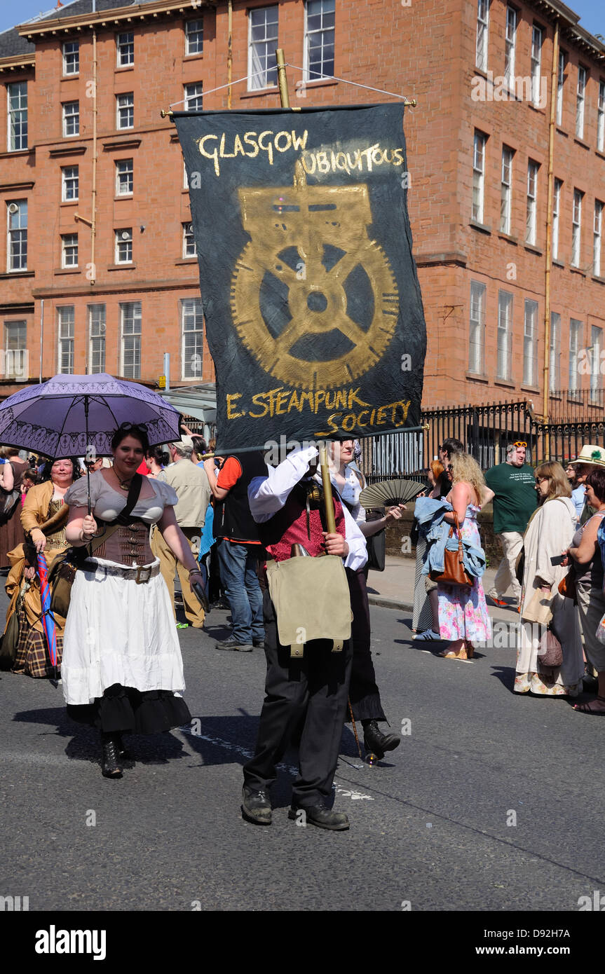 Glasgow ubiquitous e steampunk society hi-res stock photography and ...