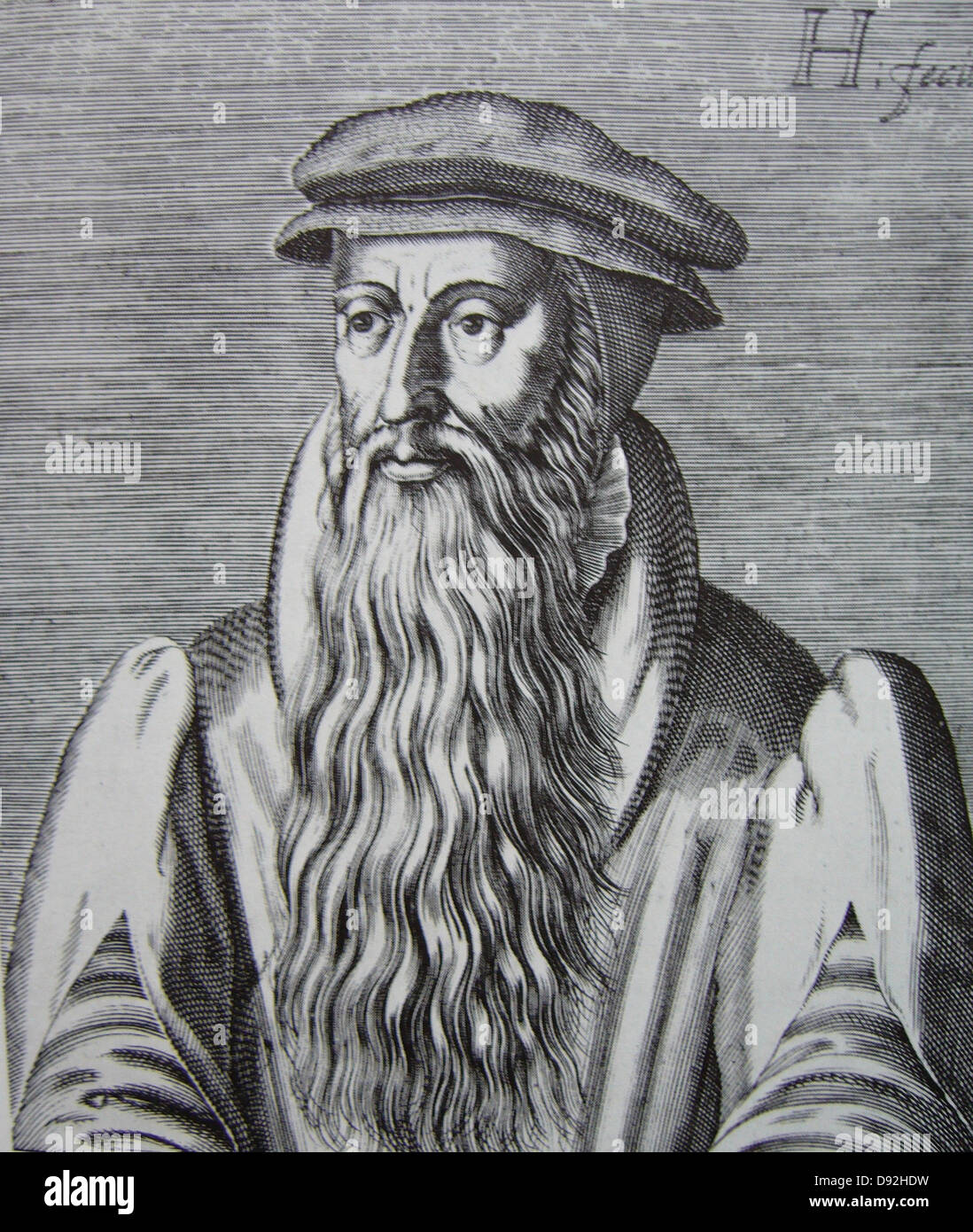 John Knox, Scottish clergyman and a leader of the Protestant Reformation Stock Photo