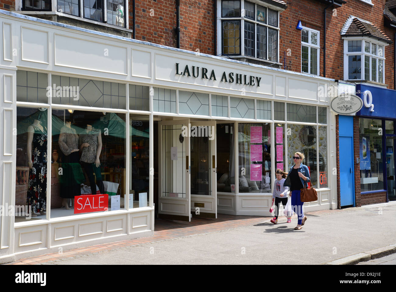 Laura Ashley home furnishing store, South Street, Bishop's Stortford, Hertfordshire, England, United Kingdom Stock Photo