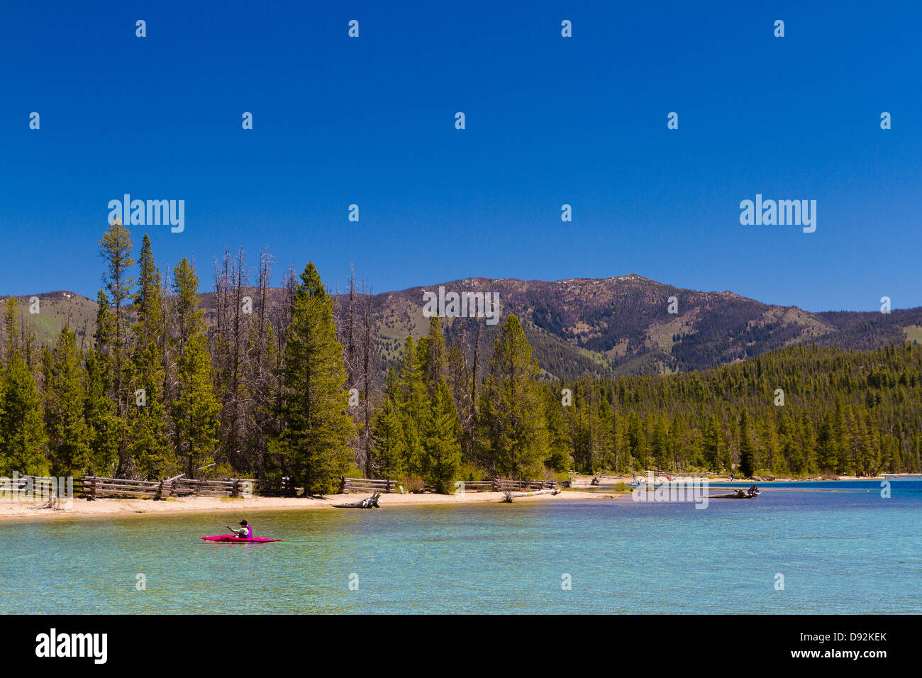 Stanley idaho redfish lake lodge hires stock photography and images