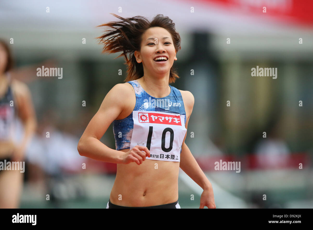 Tokyo, Japan. June 9, 2013. Chisato Fukushima, JUNE 9, 2013 - Athletics