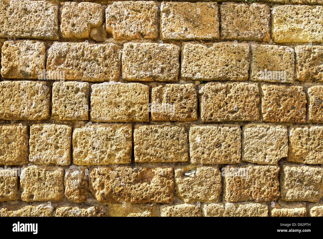 Old medieval wall made from stone Stock Photo - Alamy
