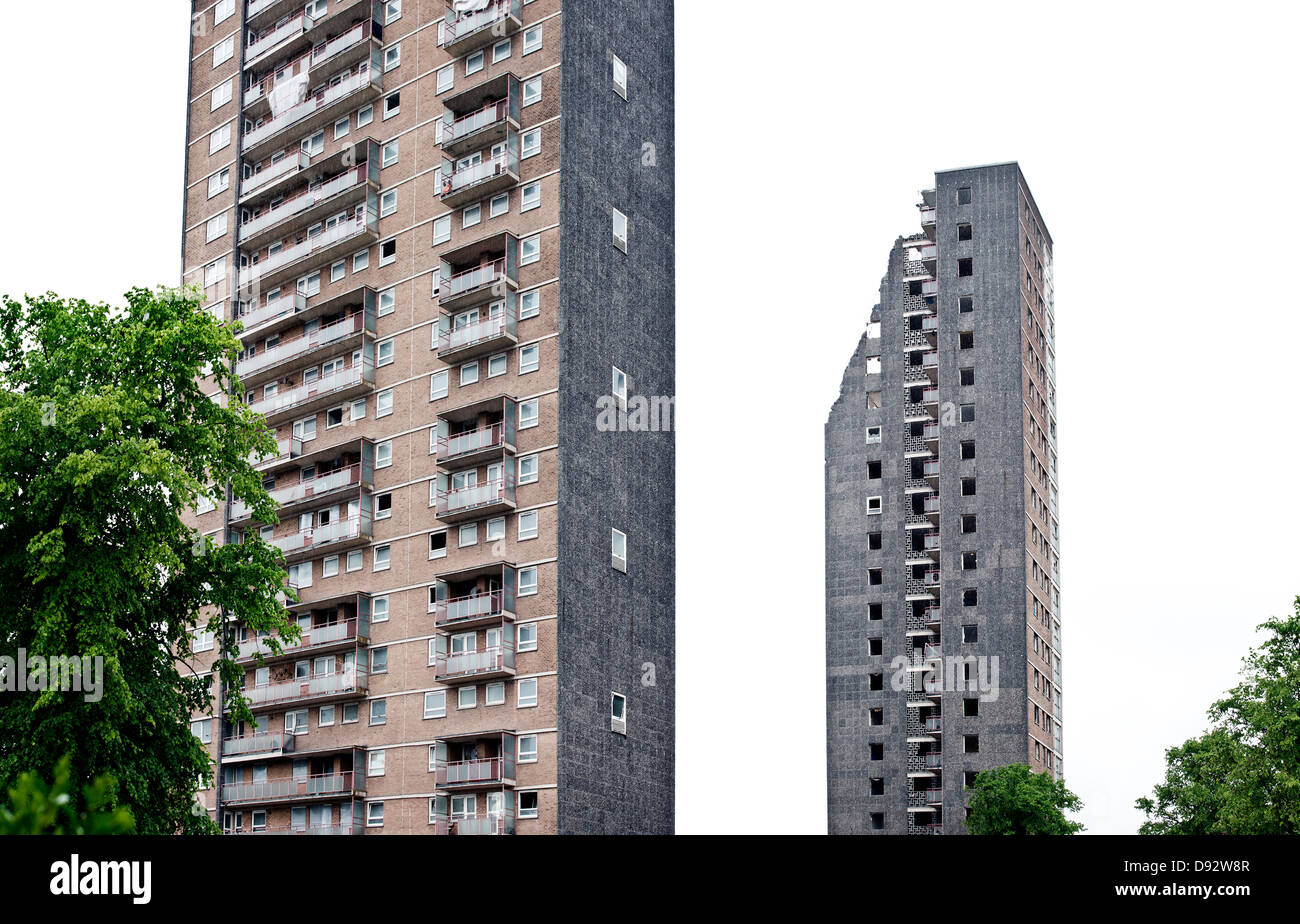 Council flat scotland glasgow hires stock photography and images Alamy