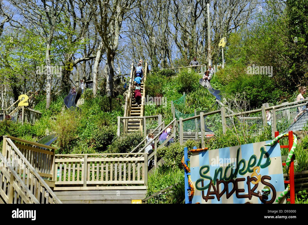 Snakes and Ladders, Blackgang Chine, Fantasy Park, Isle of Wight