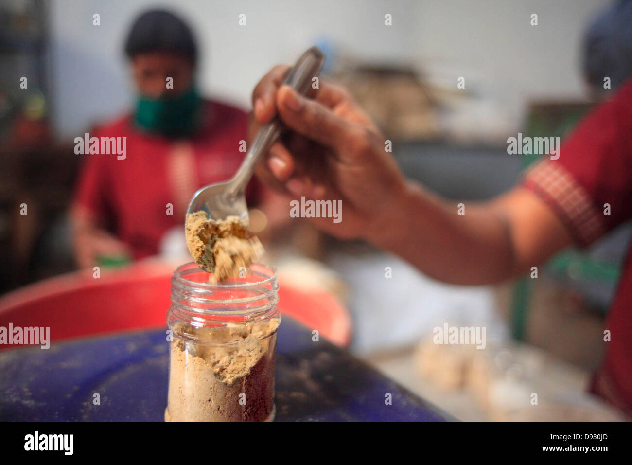 Navsagar Powder Dec 05, 2012 - Thrissur, Kerala, India - Ayurvedic medicinal powder ...
