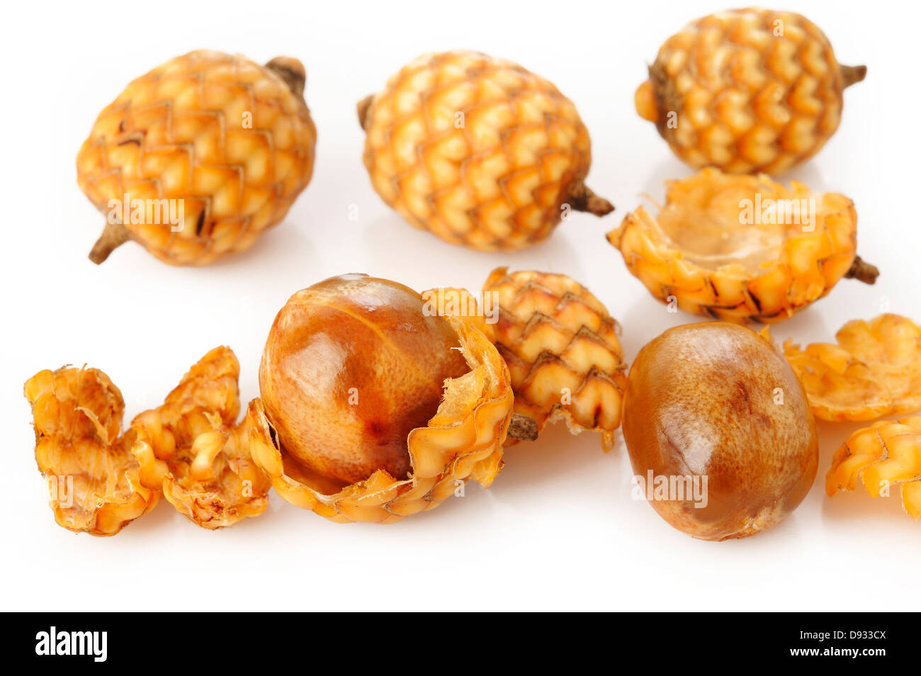 rattan fruit on white background Stock Photo Alamy