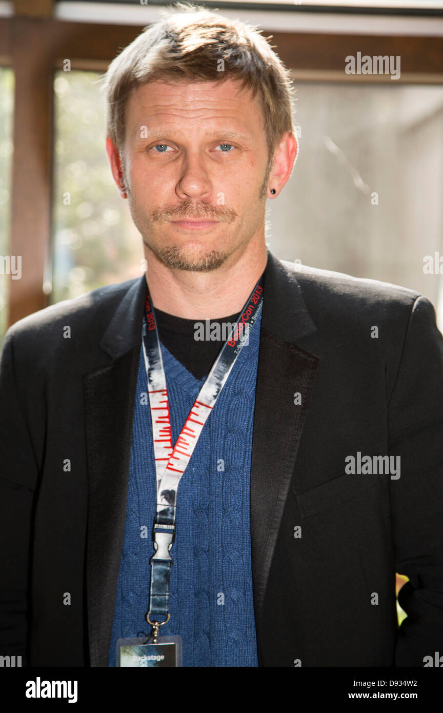 Neuss, Germany. June 8th, 2013. American Actor Mark Pellegrino during a press conference at the BloodyCon 2013 in Neuss, Germany. June 8th, 2013 Credit:  dpa picture alliance/Alamy Live News Stock Photo