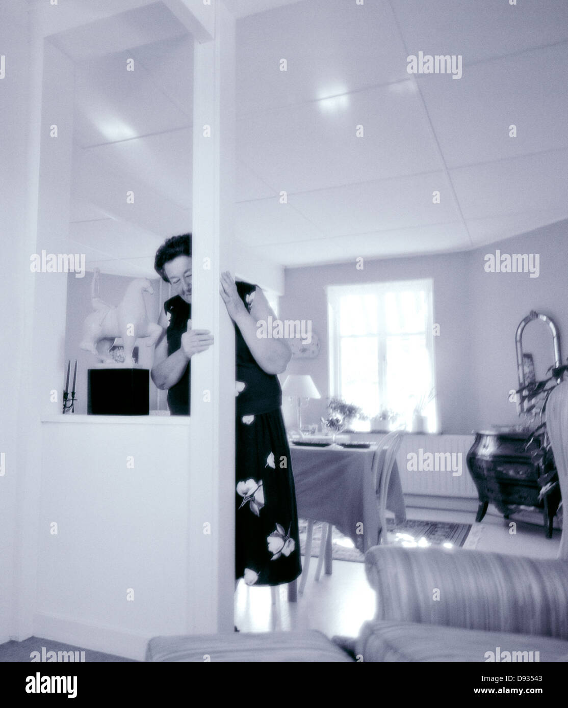 One elderly black woman in hi-res stock photography and images - Alamy