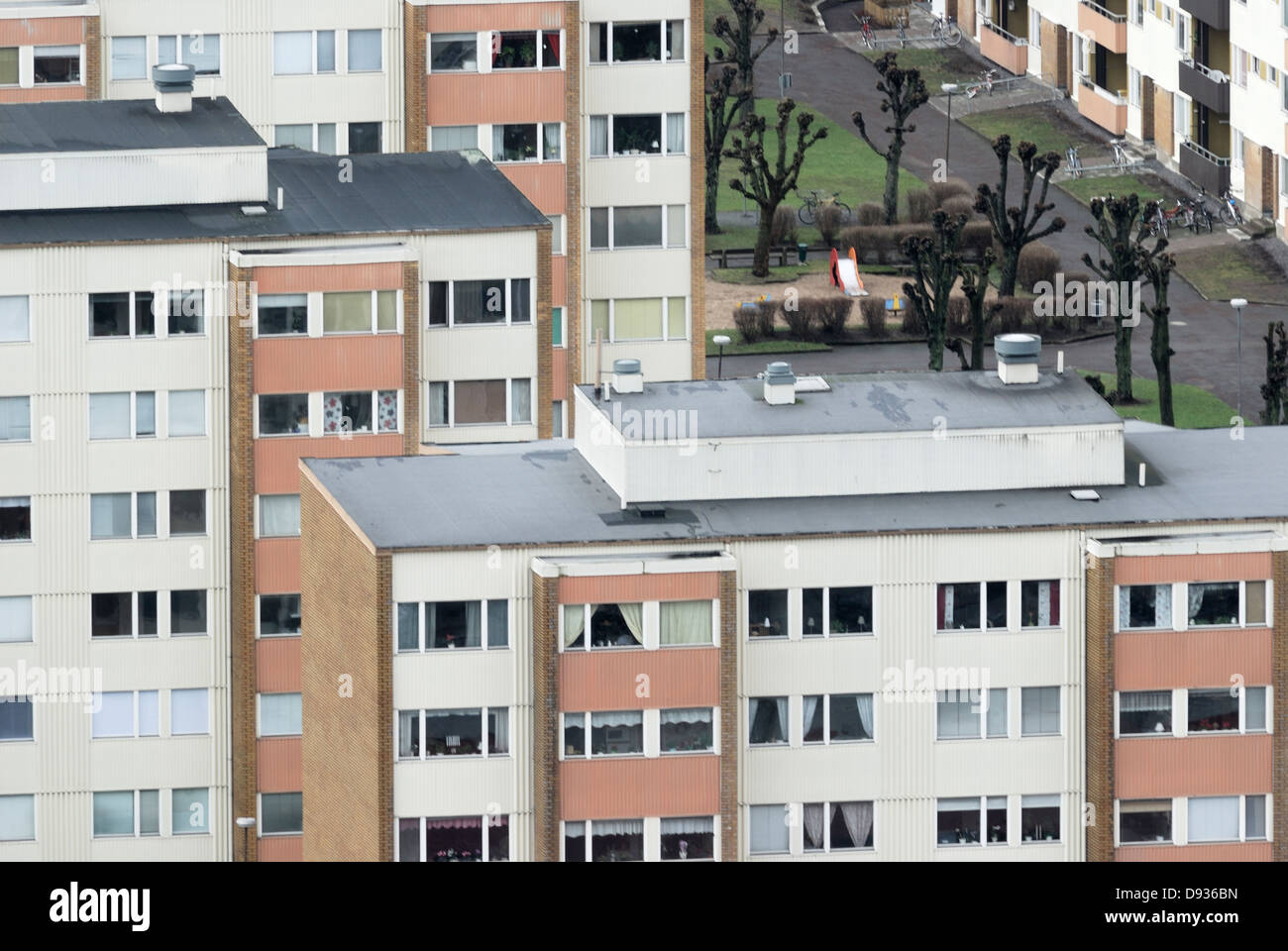 Apartment buildings, Gothenburg, Sweden Stock Photo Alamy