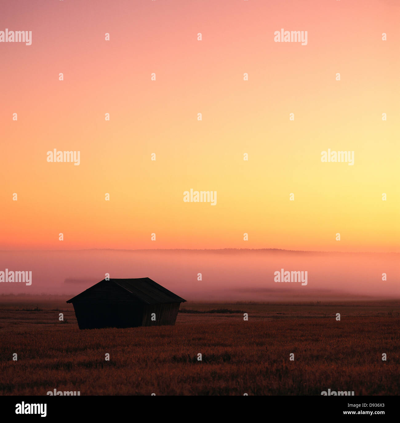 Night sky over lake hi-res stock photography and images - Alamy