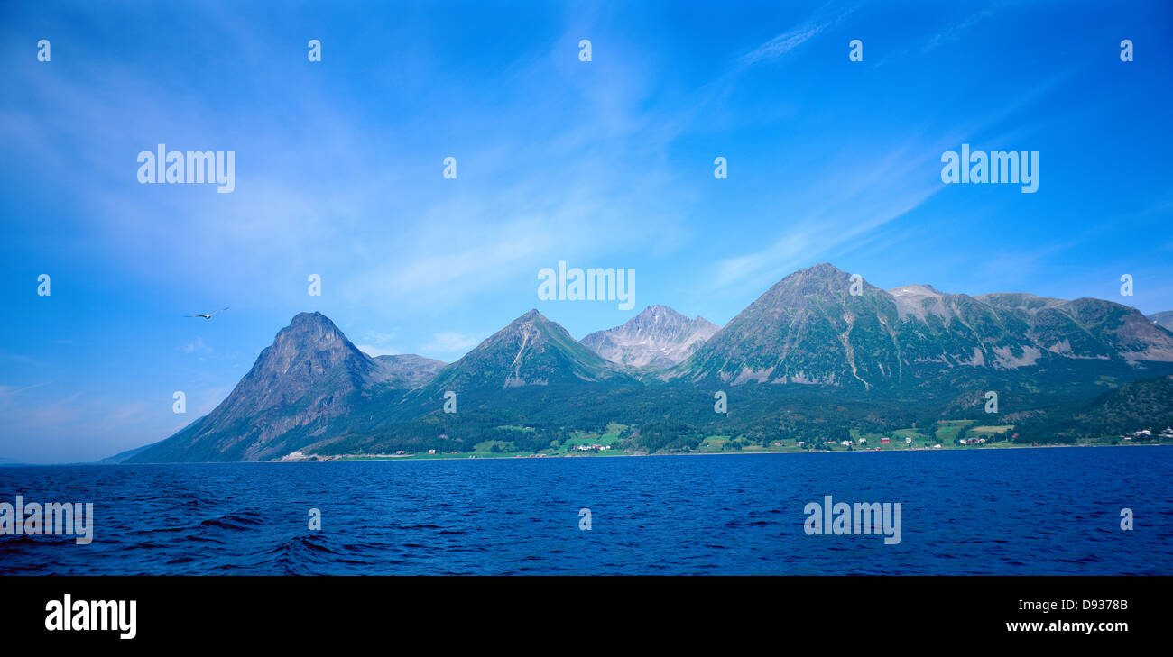 A large island Stock Photo