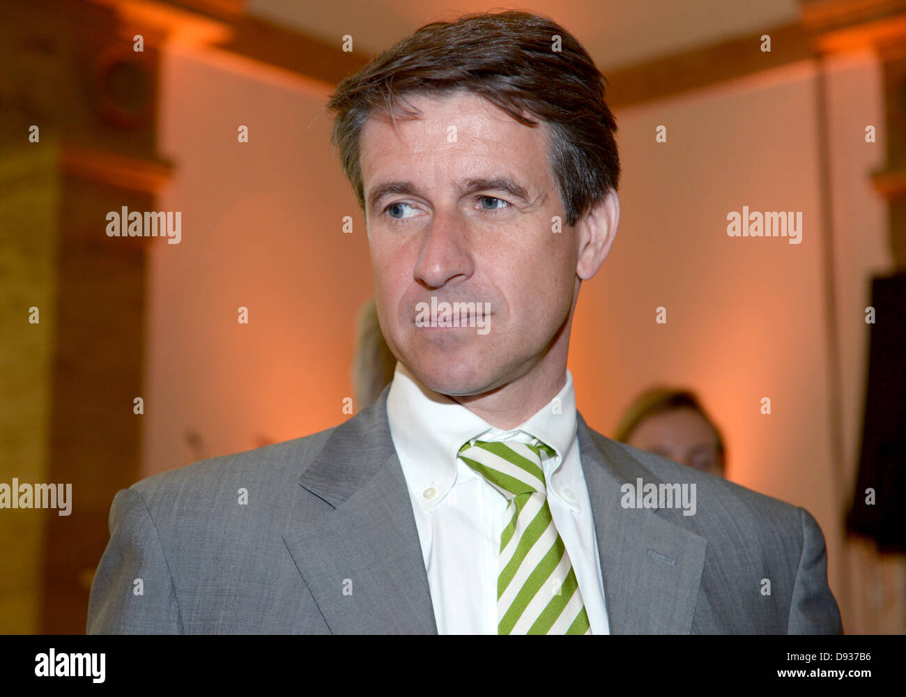 Berlin, Germany, 10 June 2013. Entrepreneur Stefan Quandt attends the