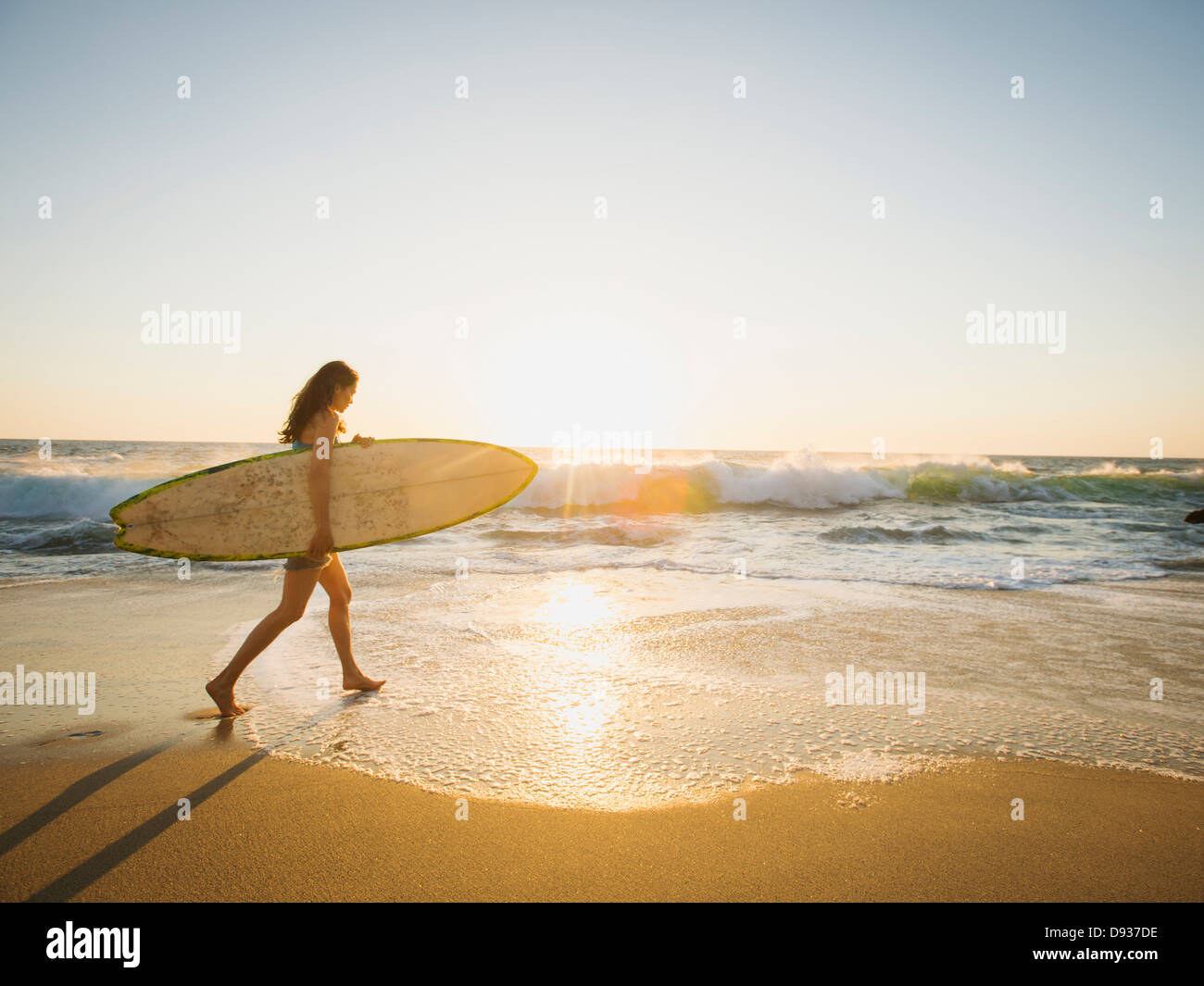 Mixed race woman beach hi-res stock photography and images - Alamy