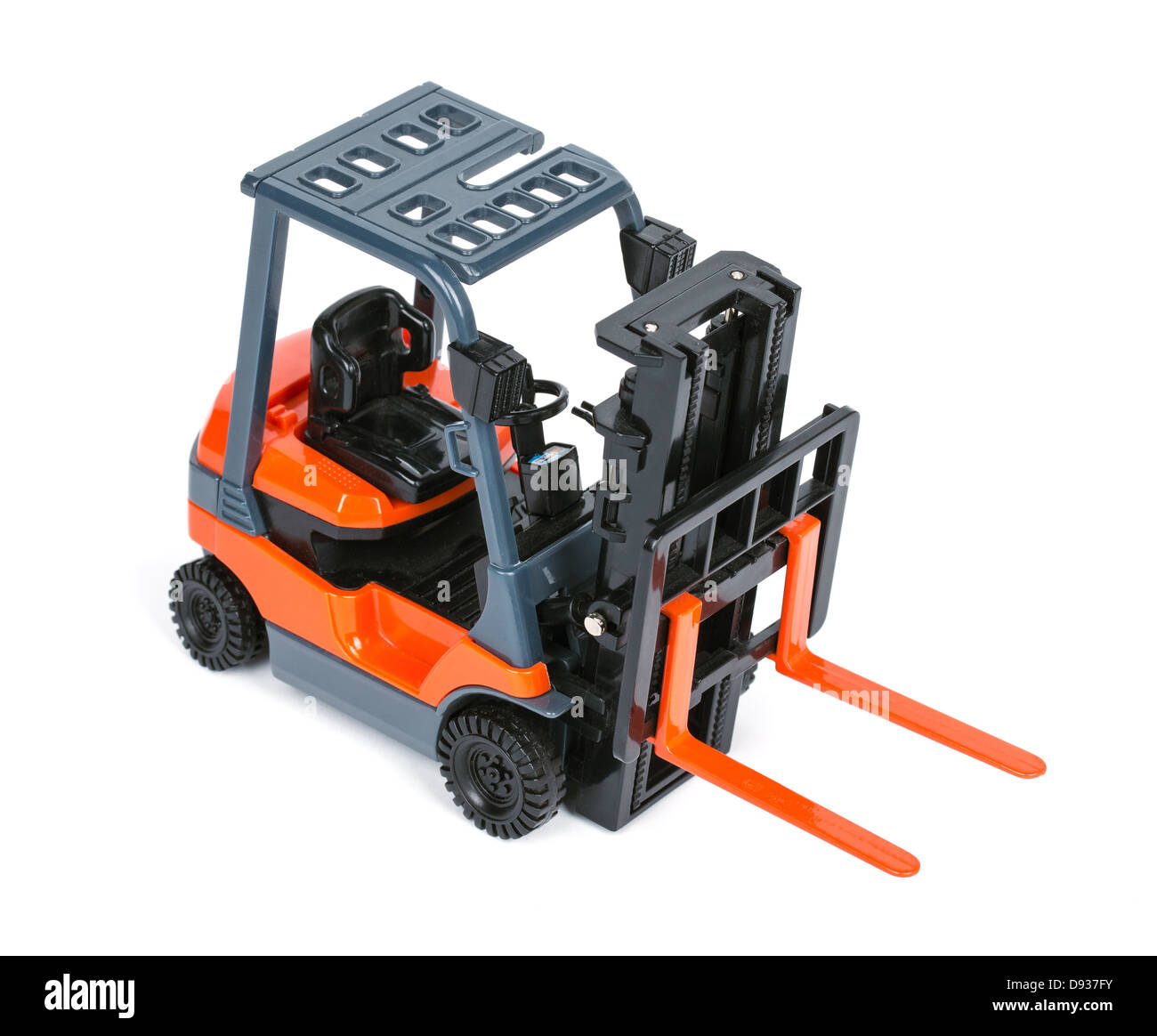 Loader isolated on a white background Stock Photo - Alamy