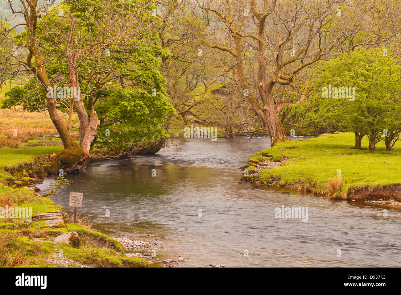 River Rothay Fishing Rothay park hi-res stock photography and images - Alamy