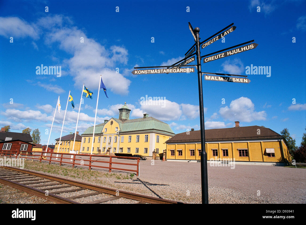 The mine and museum in Falun Stock Photo - Alamy